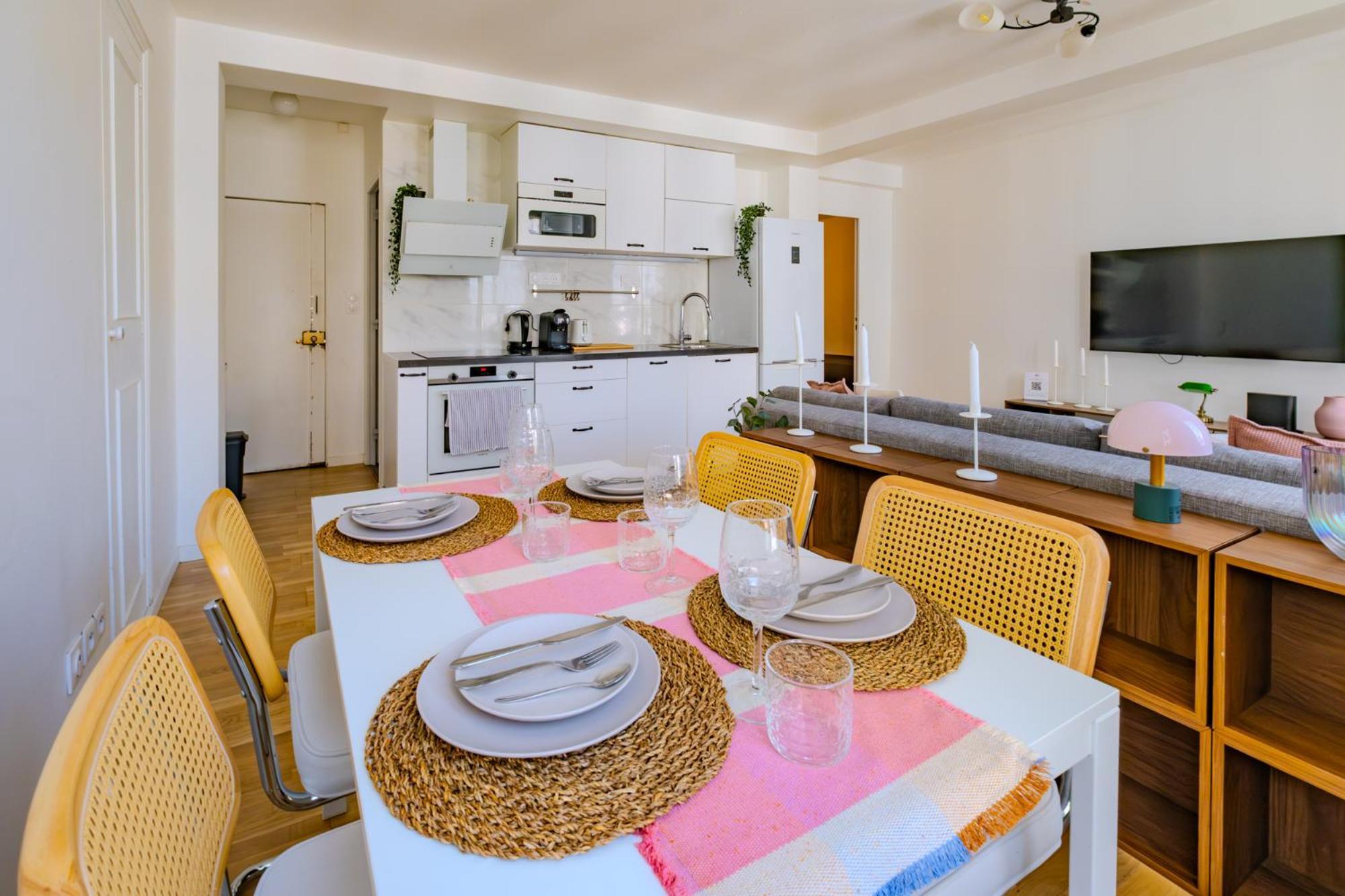 Cosy 6 Guests For Family Apartment *